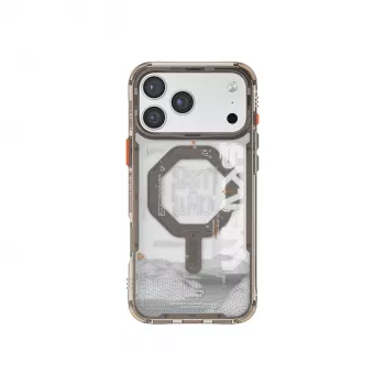 SKINARMA Sonix skal med Mag-Charge-magnetring för Apple iPhone 17 Pro, Stone (SK-2025IPP6.3-SONIX-STN)