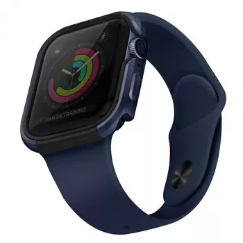 UNIQ Valencia Protective Case för Apple Watch Series 4/5/6/SE/SE3 40 mm - Atlantic Blue