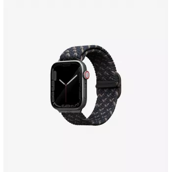 UNIQ Aspen Braided Solo Loop Watch Strap för Apple Watch 38/40/41mm Series 1-9/SE/SE2/SE3 - Citrus Pink