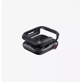 UNIQ Valencia skal för Apple Watch Series 4/5/6/7/8/9/SE/SE2/SE3 40/41 mm grafit