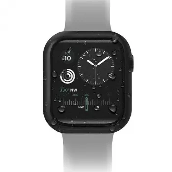UNIQ Nautic skyddsskal för Apple Watch Series 7/8/9 45 mm – svart