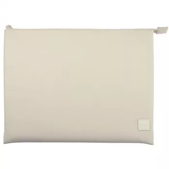 UNIQ Lyon laptopfodral 14 inch Seasalt Light Beige vattentätt RPET