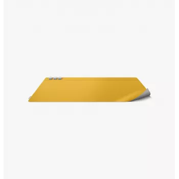 UNIQ Hagen vändbart magnetiskt skrivbordsunderlägg canary yellow / chalk grey