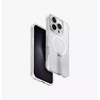 UNIQ Eleva med Vertica Stand skal för Apple iPhone 16 Pro 6,3