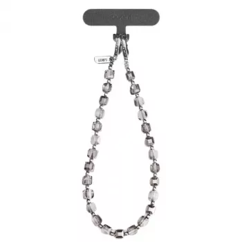 UNIQ Coehl Candy Gem handrem Silver Sparkling - universell telefonhandrem