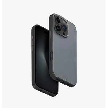 UNIQ Lyden DS MagClick-laddningsfodral för iPhone 16 Pro 6,3 inch Washed Blue-Black