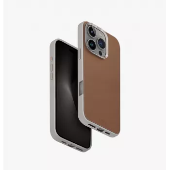 UNIQ Lyden DS Magclick Charging skal för Apple iPhone 16 Pro 6,3 inch Caramel/Ivory