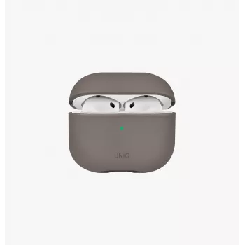 UNIQ Lyden DS skal för AirPods 4, Flint Grey