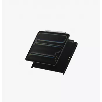 UNIQ Axel Folio-fodral för iPad Air 11 M2 2024 / M3 2025 / M4 2026 / iPad Air 10.9 (2022/2020) / iPad Pro 11 (2022/2021) - Black Ebony