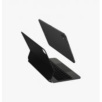 UNIQ Venno Pro magnetiskt smart tangentbordsskal för iPad Pro 11 M4 2024 / M5 2025, svart