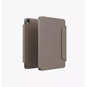 UNIQ Rovus Snapmount magnetiskt 360° roterande avtagbart fodral för iPad 11 A16 (2025) / iPad 10.9 10:e generationen (2022) grå
