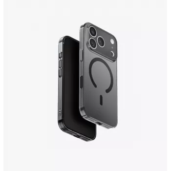 UNIQ Airsuit MagClick-laddningsfodral för iPhone 17 Pro, svart