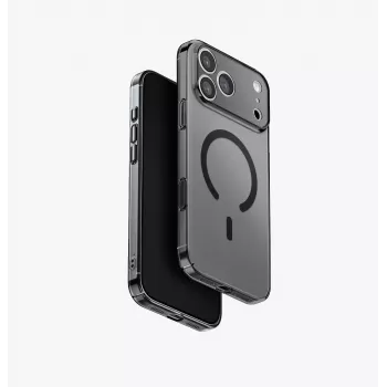 UNIQ Airsuit fodral för iPhone 17 Pro Max MagClick-laddning svart