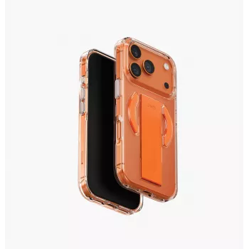 UNIQ Heldro Air MagClick laddningsskal för iPhone 17 Pro, orange