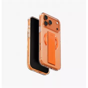 UNIQ Heldro Air skal för iPhone 17 Pro Max MagClick-laddning orange