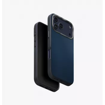 UNIQ Lyden DS skal för iPhone 17 Pro Magclick Charging blå/svart