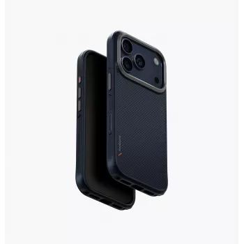 UNIQ Keva skal för iPhone 17 Pro MagClick Charging blå