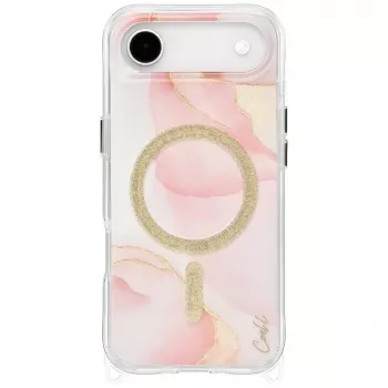 UNIQ Coehl Aeris skal för iPhone 15 Pro Max med MagSafe-laddning, rosa