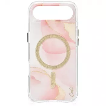 UNIQ Coehl Aeris skal för iPhone 15 Pro Max med MagSafe-laddning, rosa