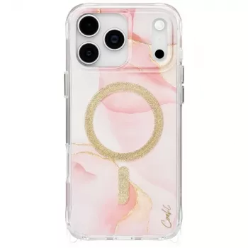UNIQ Coehl Aeris skal för iPhone 17 Pro Max, magnetisk laddning, rosa
