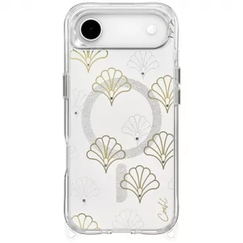 UNIQ Coehl Maree skal för iPhone 15 Pro Max med AirMagnetic laddning silver
