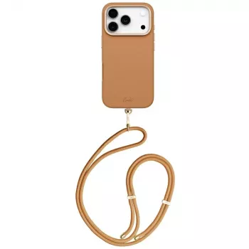 UNIQ Coehl Mirelle Magnetic Charging-skal för iPhone 17 Pro, brun