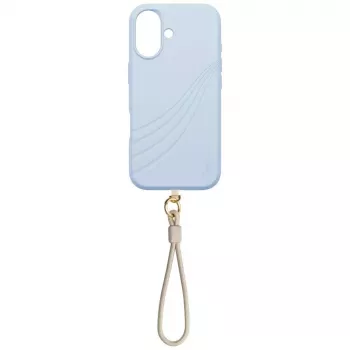 UNIQ Coehl Serina skal för iPhone 17, magnetisk laddning, blå