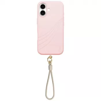 UNIQ Coehl Serina-skal för iPhone 17, magnetisk laddning, rosa