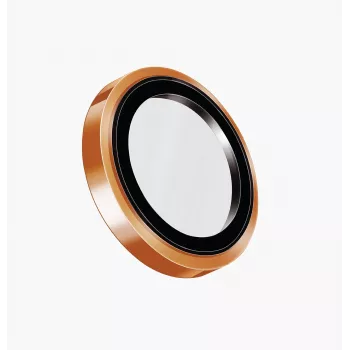 UNIQ Optix Prime kameralinsskydd för iPhone 17 Pro / 17 Pro Max / 15 Pro / 15 Pro Max med applikator – sunset