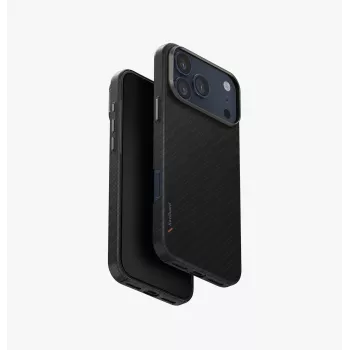 UNIQ Keva EDGE-skal för iPhone 17 Pro Max MagClick Charging, svart