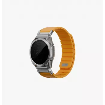 UNIQ Fluo Smart-Fit silikonarmband för Garmin 26mm - orange