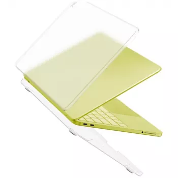 UNIQ Claro hårt skal för MacBook Air 13,6 inch (M2, 2022) – clear