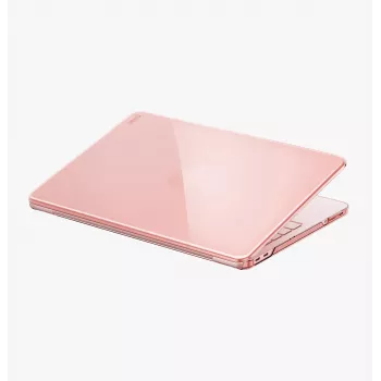 UNIQ Vero Hard Shell Protective Case för MacBook Air 13,6 inch (M2/M3) - Neo Pink