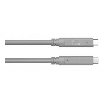 Cisco USB-C till USB-C Active Optical Cable (AOC) - 9 m - USB 3.1 Gen 2 - 10 Gbit/s - svart