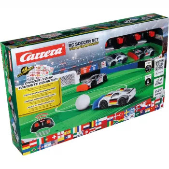 Carrera Soccer World Championship 2,4GHz RC fotbollsset
