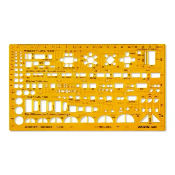 ARISTO arkitektur-kombinationskabelon AR5061