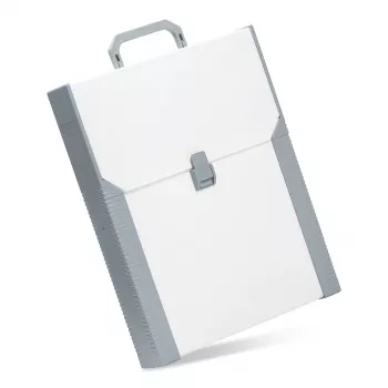 ARISTO Studio Case A4 ritbordsväska grå syntetfiber AR7074