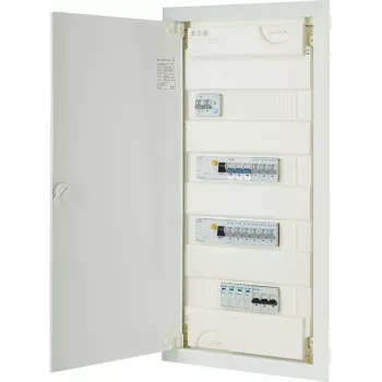 Eaton KLV-PW-48-2PXL-2PXF-9PLI-1AFDD Inbyggd småfördelare 4-radig med AFDD (194711-B)