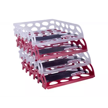 SAX Voronoi dokumentfack röd DIN C4