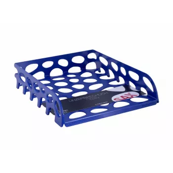 Sax dokumentfack Voronoi blå DIN C4