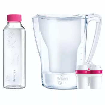 BWT AQUAlizer Home manuell kolsyremaskin 125626883 med glasflaska