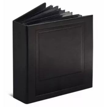 Polaroid fotoalbum liten svart