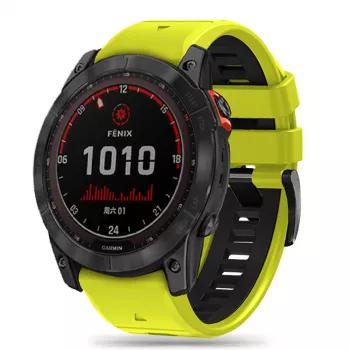 TECH-PROTECT ICONBAND PRO GARMIN FENIX 3 / 5X / 3HR / 5X PLUS / 6X / 6X PRO / 7X lime/svart