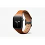 Bellroy Classic läderband för Apple Watch, brun, 42mm, 44mm, 45mm, 46mm, 49mm