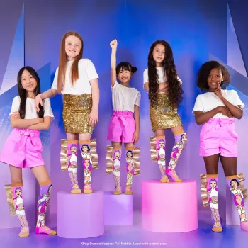 MADMIA K-pop Kp003 Kids Knee Socks