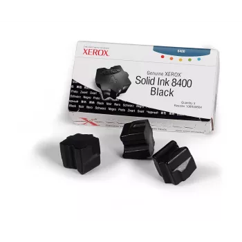 Xerox Genuine Solid Ink Stick 3-pack svart 3400 sidor (108R00604)
