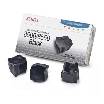 Xerox Phaser 8500/8550 svart Solid Ink Stick - standardkapacitet - 1 pack
