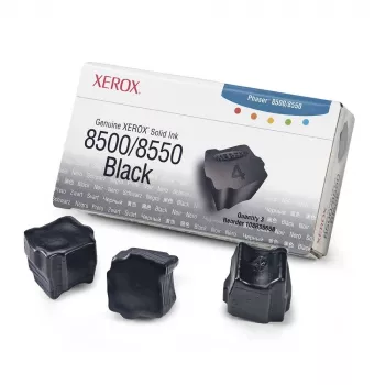 Xerox Phaser 8500/8550 svart Solid Ink Stick - standardkapacitet - 1 pack