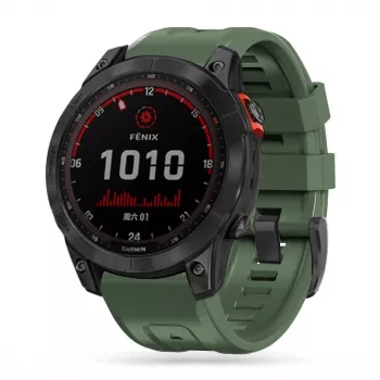 TECH-PROTECT ICONBAND Garmin Fenix 5 / 6 / 6 Pro / 7 armégrön silikonrem