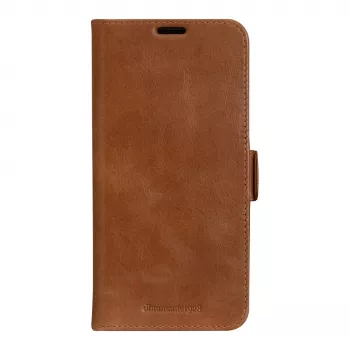 dbramante1928 Copenhagen Flip Case för Samsung Galaxy A54 – fullnarvigt läder – ljusbrun